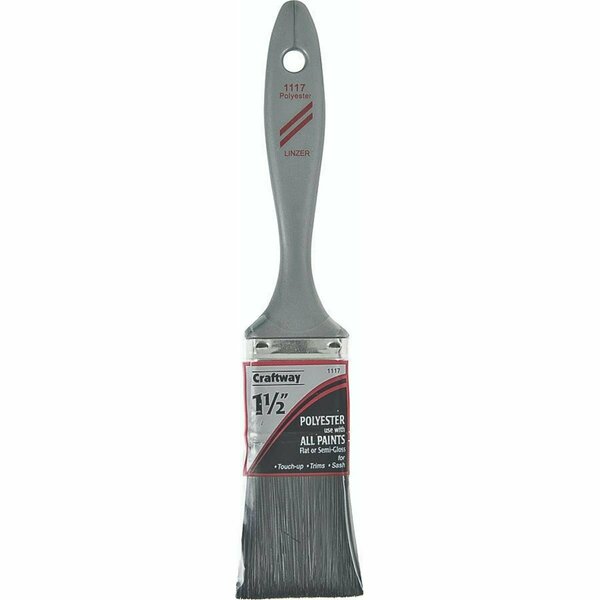 Beautyblade 1.5 in. Craftway Polyester Varnish & Wall Paint Brush BE3305986